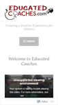Mobile Screenshot of educatedcoaches.com
